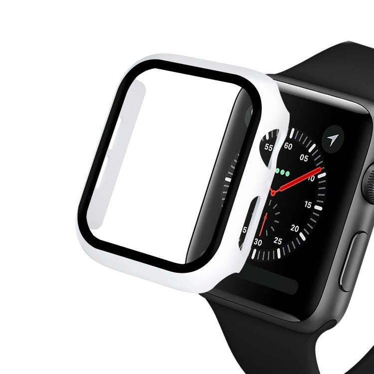 ENKAY Hat-prince Full Coverage PC Case + Tempered Glass Protector for Apple Watch Series 5 / 4 40...