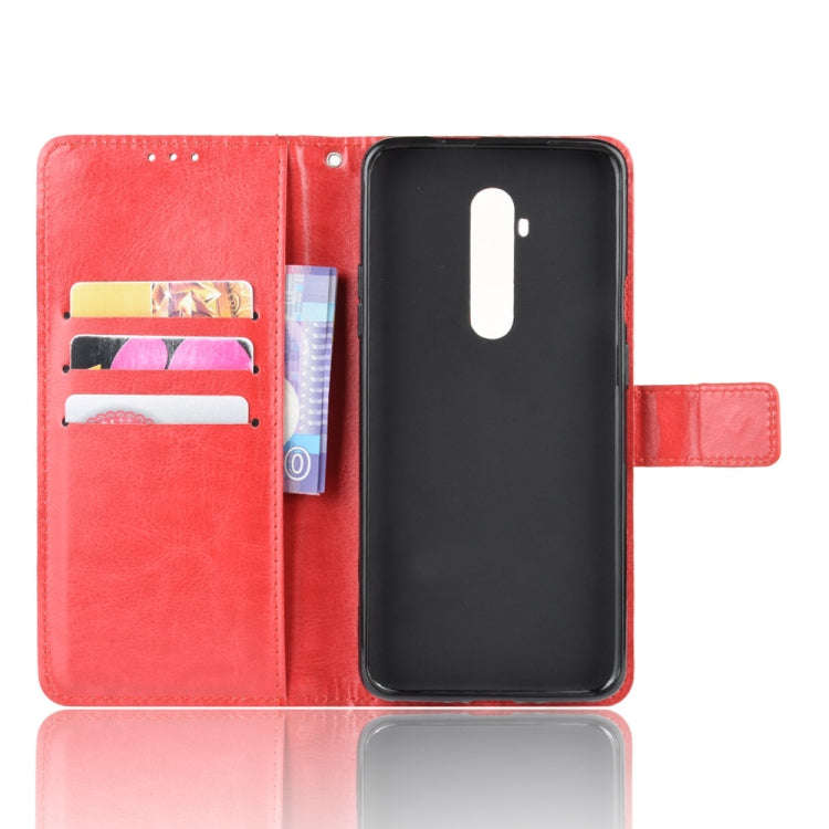 For OnePlus 7T Pro  Retro Crazy Horse Texture Horizontal Flip Leather Case with Holder & Card Slo...