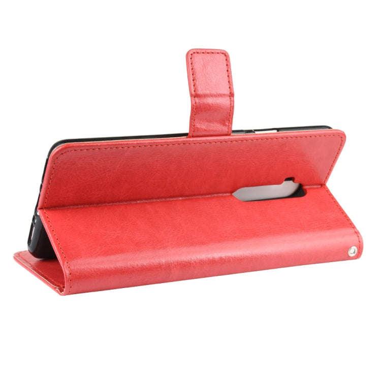 For OnePlus 7T Pro  Retro Crazy Horse Texture Horizontal Flip Leather Case with Holder & Card Slo...