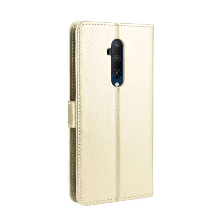 For OnePlus 7T Pro  Retro Crazy Horse Texture Horizontal Flip Leather Case with Holder & Card Slo...