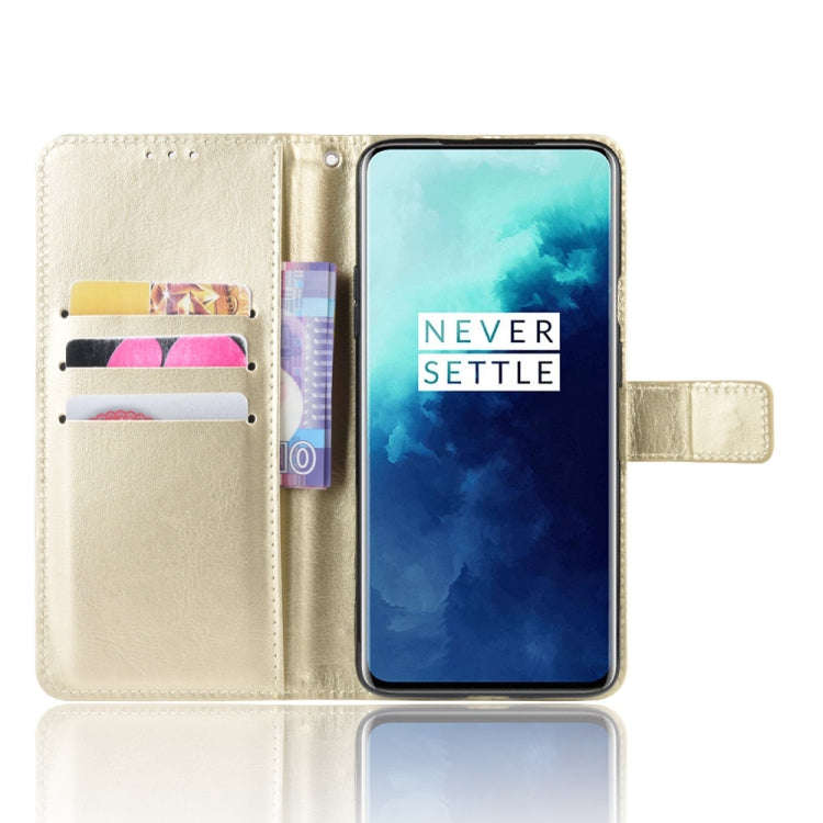 For OnePlus 7T Pro  Retro Crazy Horse Texture Horizontal Flip Leather Case with Holder & Card Slo...