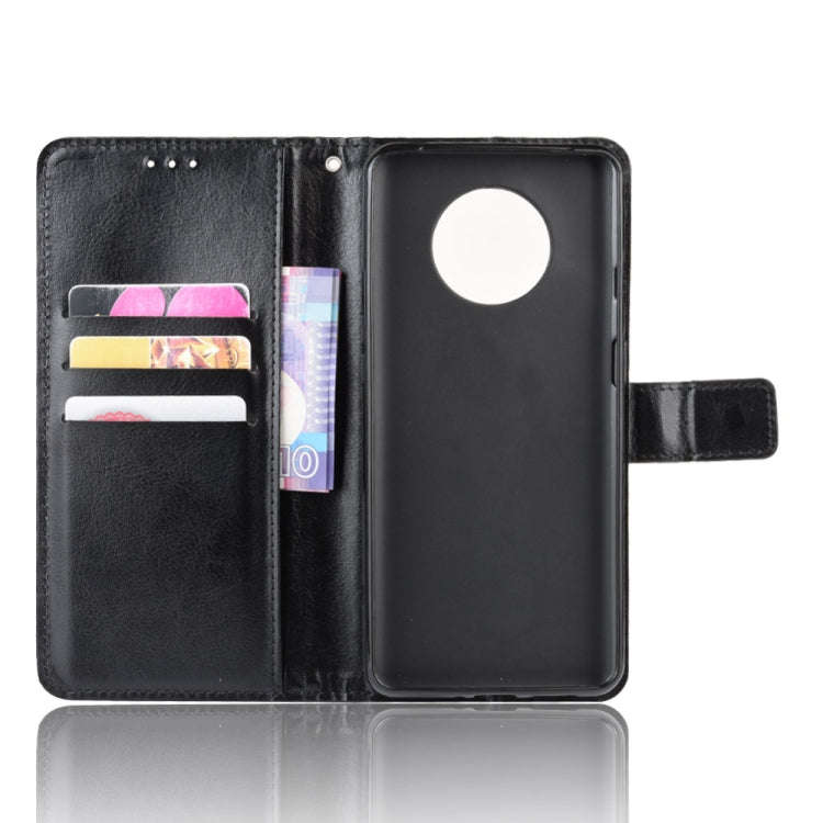 For OnePlus 7T  Retro Crazy Horse Texture Horizontal Flip Leather Case with Holder & Card Slots &...