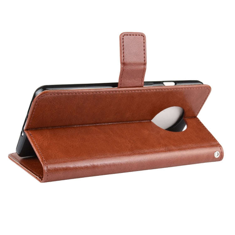 For OnePlus 7T  Retro Crazy Horse Texture Horizontal Flip Leather Case with Holder & Card Slots &...