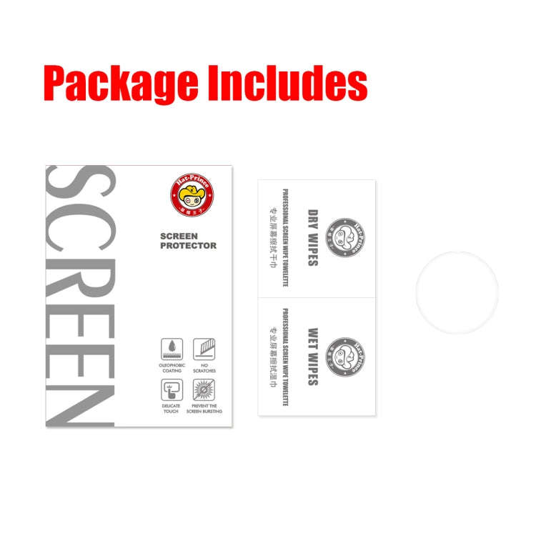 For Galaxy Watch Active 2 44mm ENKAY Hat-prince 3D Full Screen PET Curved Hot Bending HD Screen P...