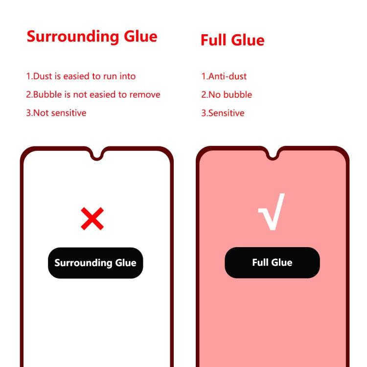 For Moto G8 Plus 2 PCS ENKAY Hat-prince Full Glue 0.26mm 9H 2.5D Tempered Glass Full Coverage Film