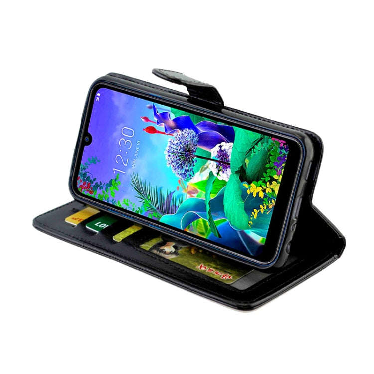 For LG Q60 / K50  Crazy Horse Texture Horizontal Flip Leather Case with Holder & Card Slots & Wal...