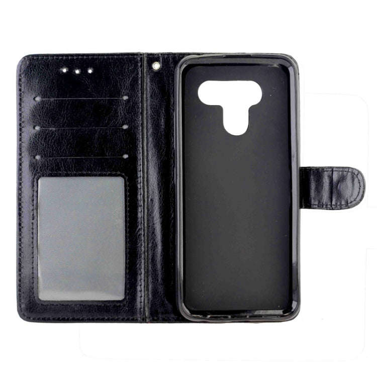 For LG Q60 / K50  Crazy Horse Texture Horizontal Flip Leather Case with Holder & Card Slots & Wal...