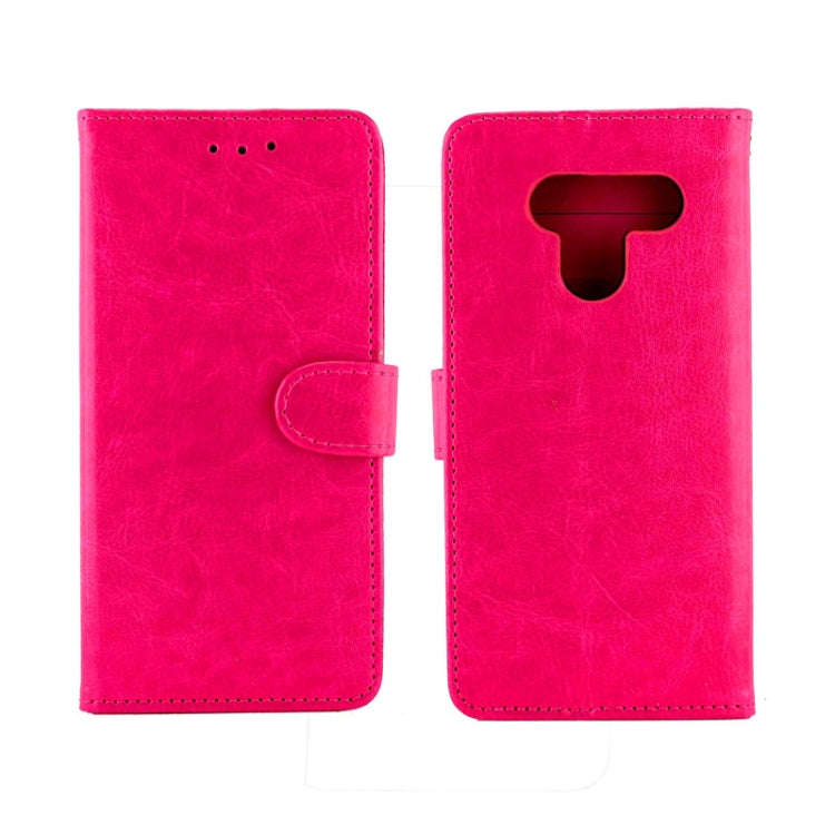 For LG Q60 / K50  Crazy Horse Texture Horizontal Flip Leather Case with Holder & Card Slots & Wal...