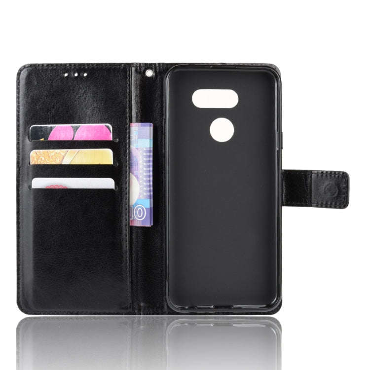 For LG K40S  Retro Crazy Horse Texture Horizontal Flip Leather Case with Holder & Card Slots & Ph...