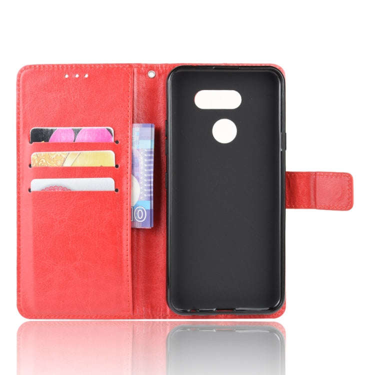 For LG K40S  Retro Crazy Horse Texture Horizontal Flip Leather Case with Holder & Card Slots & Ph...