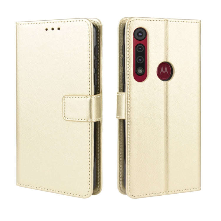 For  Motorola Moto G8 Play Retro Crazy Horse Texture Horizontal Flip Leather Case with Holder & C...