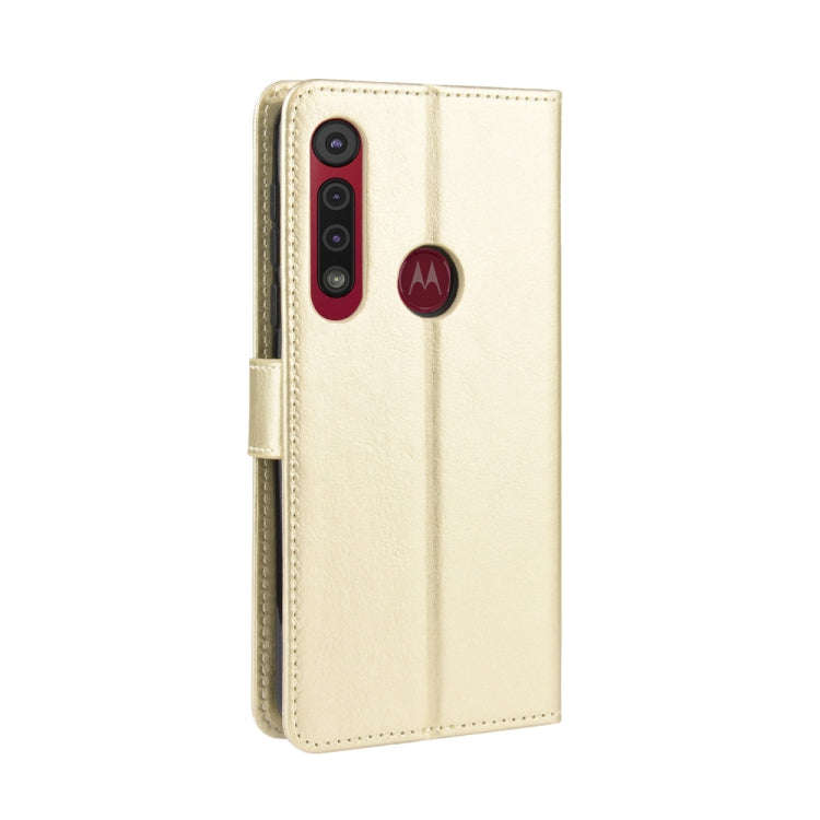 For  Motorola Moto G8 Play Retro Crazy Horse Texture Horizontal Flip Leather Case with Holder & C...