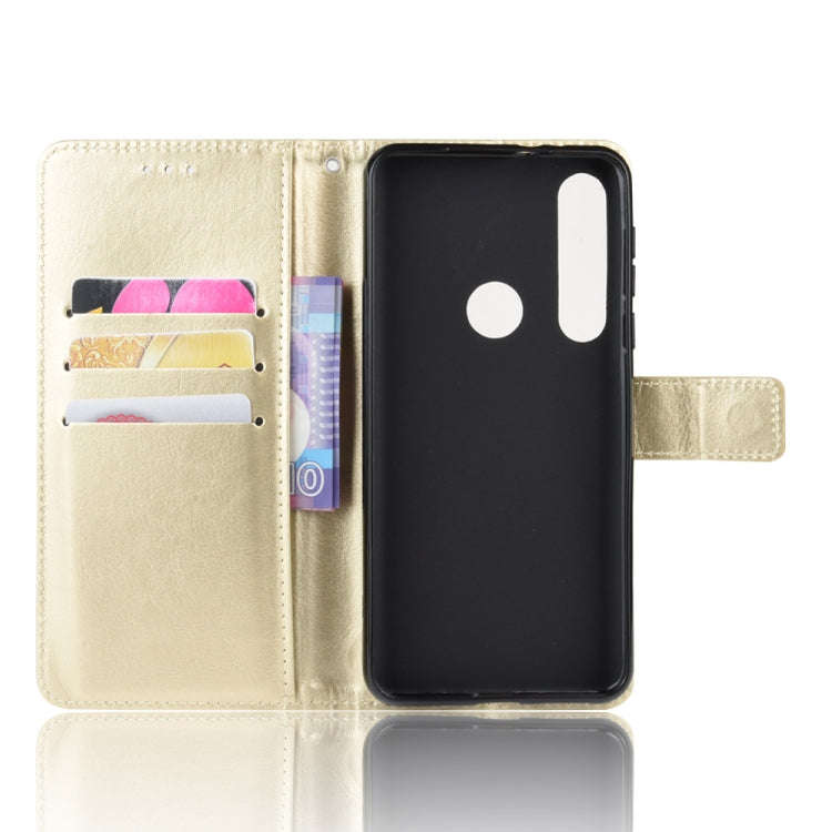 For  Motorola Moto G8 Play Retro Crazy Horse Texture Horizontal Flip Leather Case with Holder & C...