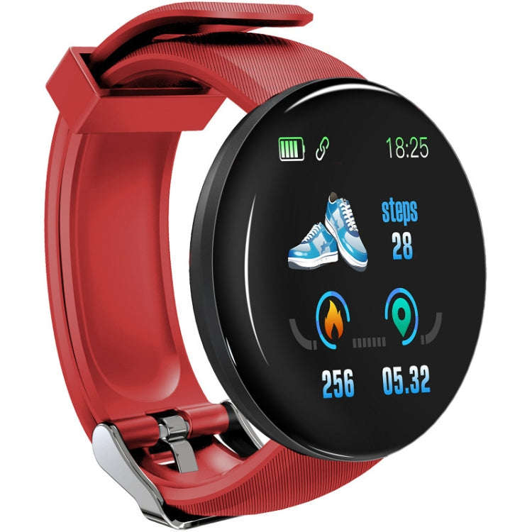 D18 1.3inch TFT Color Screen Smart Watch IP65 Waterproof,Support Call Reminder /Heart Rate Monito...