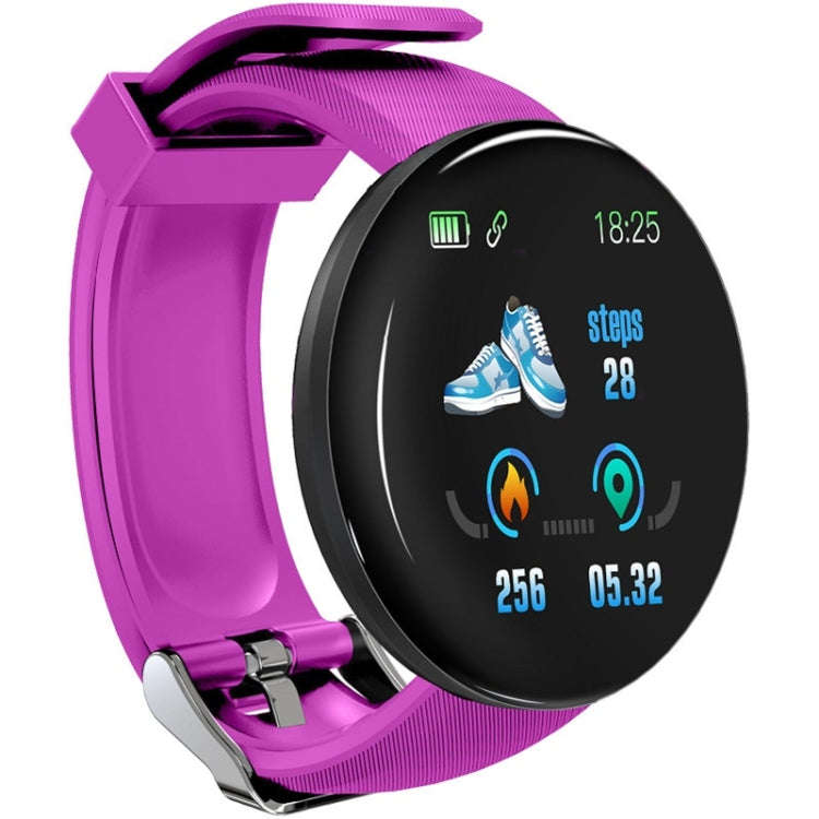 D18 1.3inch TFT Color Screen Smart Watch IP65 Waterproof,Support Call Reminder /Heart Rate Monito...
