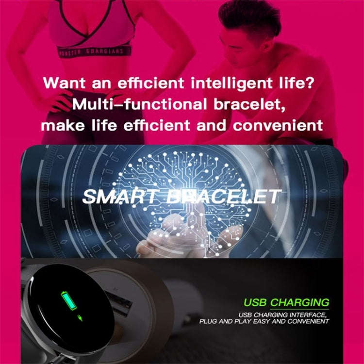 D18 1.3inch TFT Color Screen Smart Watch IP65 Waterproof,Support Call Reminder /Heart Rate Monito...