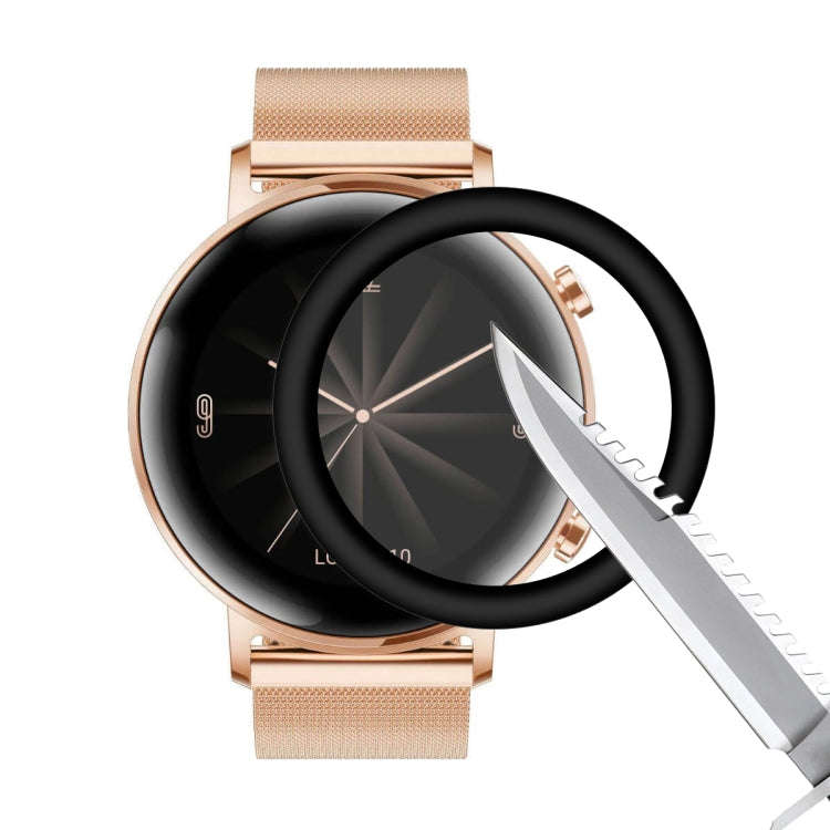 For HUAWEI Watch GT 2 42mm (2019) ENKAY Hat-prince 3D Full Screen Soft PC Edge + PMMA HD Screen P...