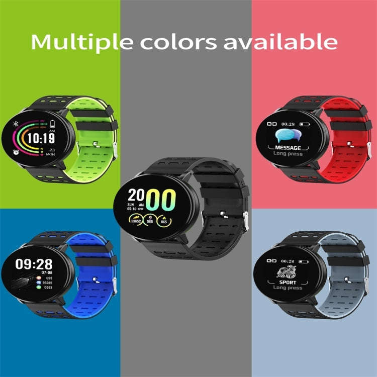119plus 1.3inch IPS Color Screen Smart Watch IP68 Waterproof,Support Call Reminder /Heart Rate Mo...