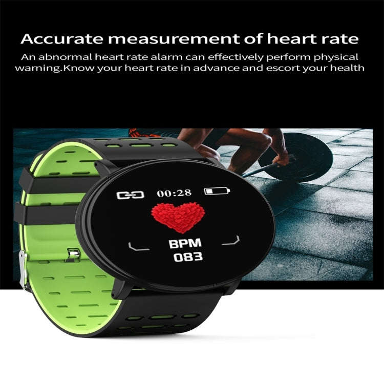 119plus 1.3inch IPS Color Screen Smart Watch IP68 Waterproof,Support Call Reminder /Heart Rate Mo...