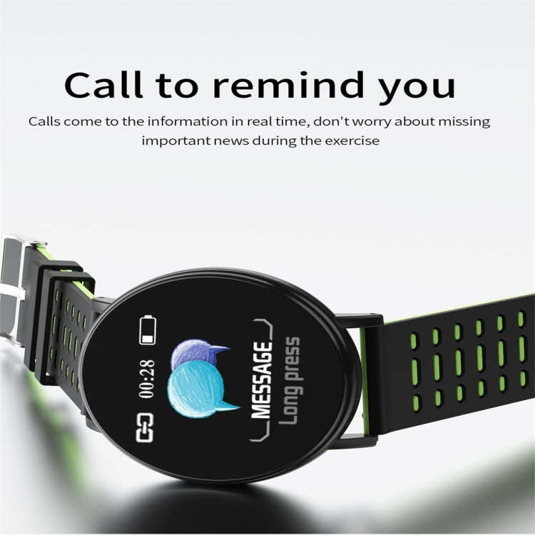 119plus 1.3inch IPS Color Screen Smart Watch IP68 Waterproof,Support Call Reminder /Heart Rate Mo...