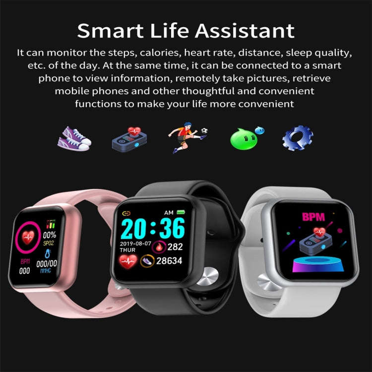 GM20 1.3inch IPS Color Screen Smart Watch IP67 Waterproof,Support Call Reminder /Heart Rate Monit...