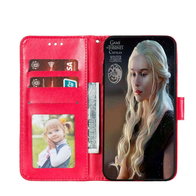 For LG K50S Lace Flower Embossing Pattern Horizontal Flip Leather Case with Holder & Card Slots &...
