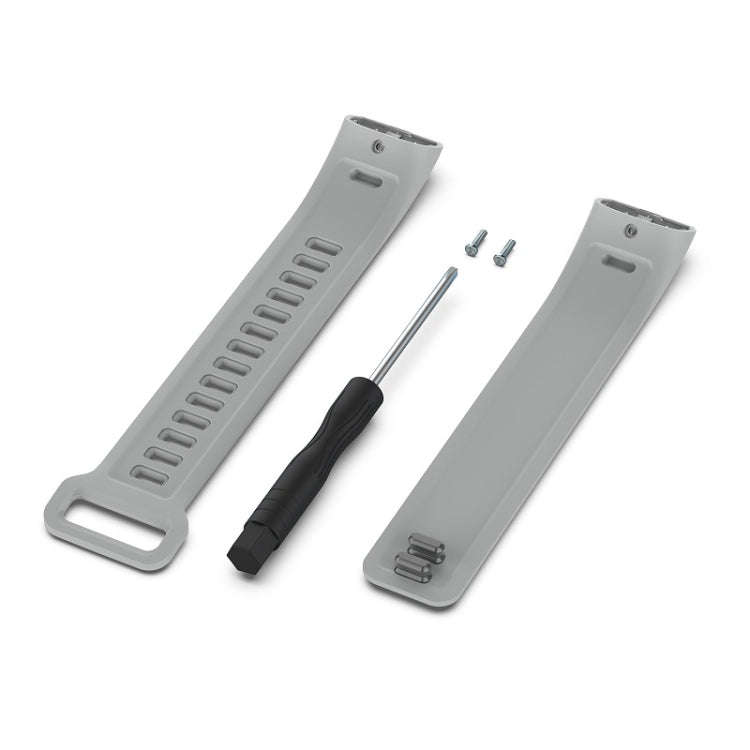 For Huawei Band 2 Pro / Band 2 / ERS-B19 / ERS-B29 Sports Bracelet Silicone Watch Band(Gray)