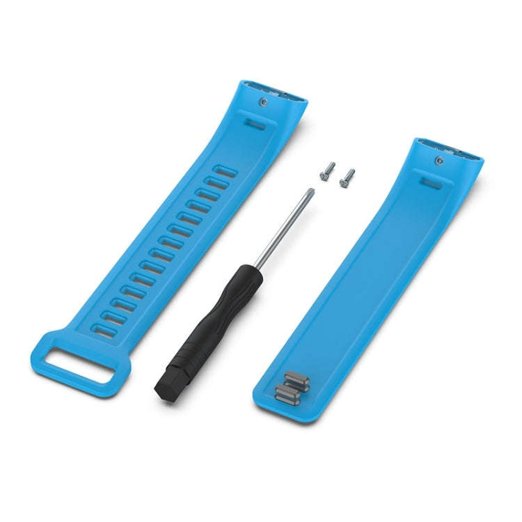 For Huawei Band 2 Pro / Band 2 / ERS-B19 / ERS-B29 Sports Bracelet Silicone Watch Band(Blue)