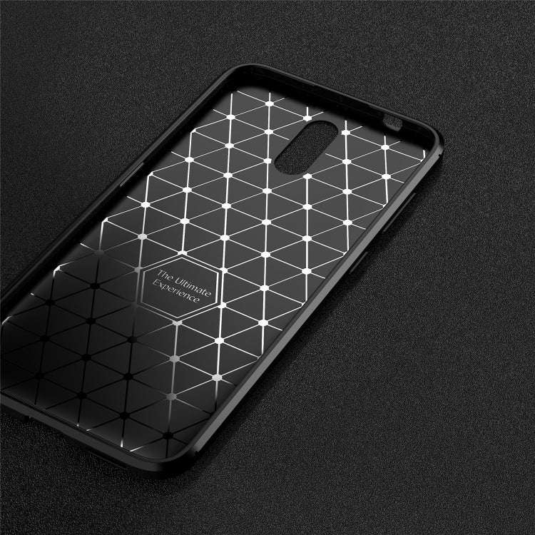 For NOKIA 2.3  Carbon Fiber Texture Shockproof TPU Case(Brown)