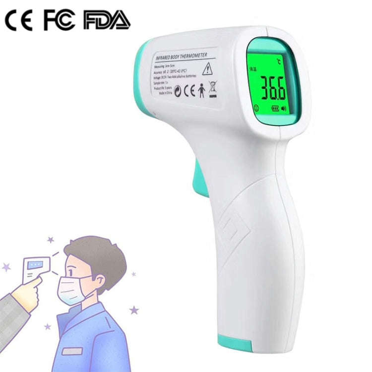 [HK Warehouse] Non-contact LCD Digital Thermometer Handheld Infrared Forehead Body Thermometer Fo...