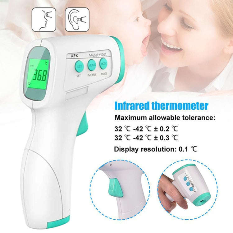 [HK Warehouse] Non-contact LCD Digital Thermometer Handheld Infrared Forehead Body Thermometer Fo...