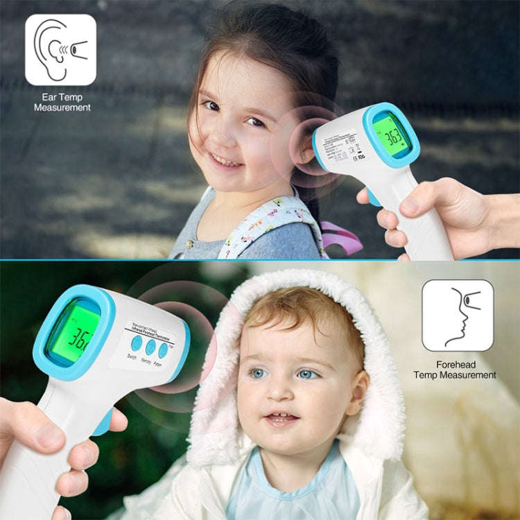 [HK Warehouse] Non-contact LCD Digital Thermometer Handheld Infrared Forehead Body Thermometer Fo...