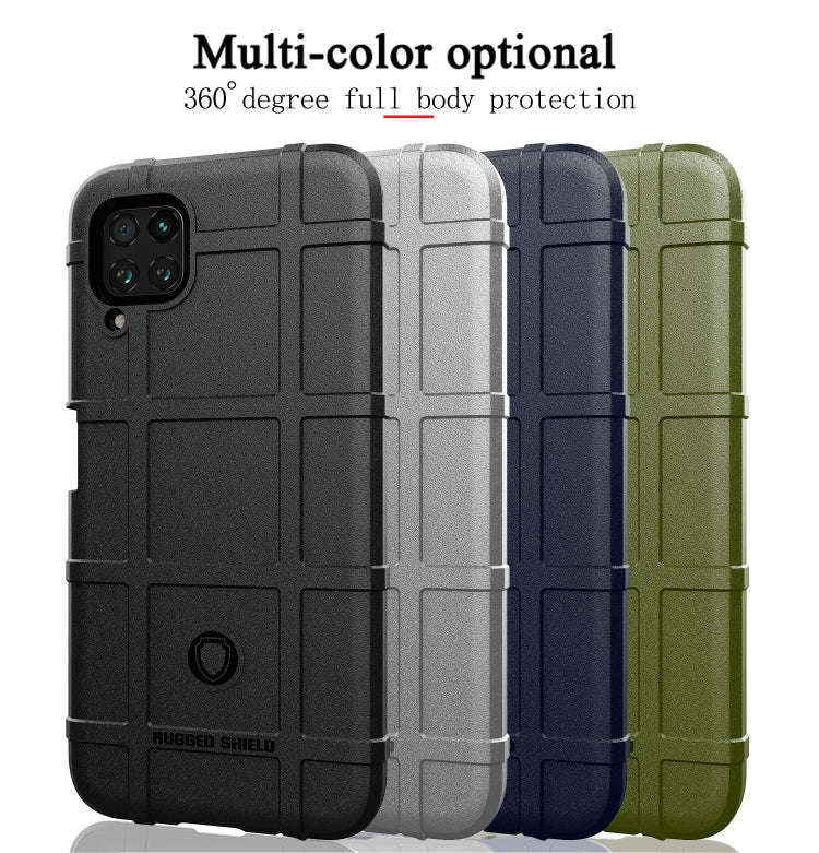 For Huawei P40 Lite / Nova 6S / Nova 7i Full Coverage Shockproof TPU Case(Army Green)