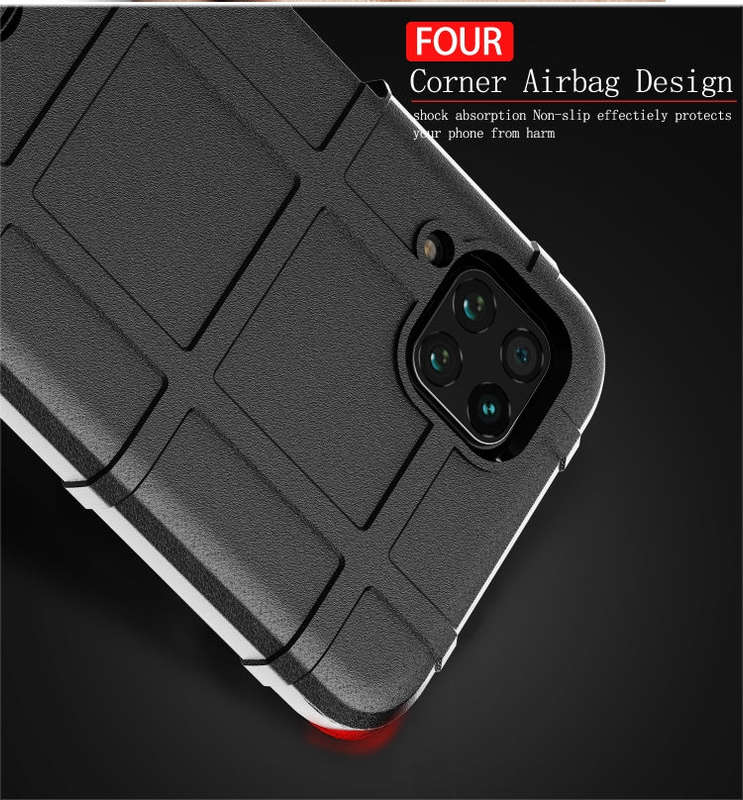 For Huawei P40 Lite / Nova 6S / Nova 7i Full Coverage Shockproof TPU Case(Army Green)