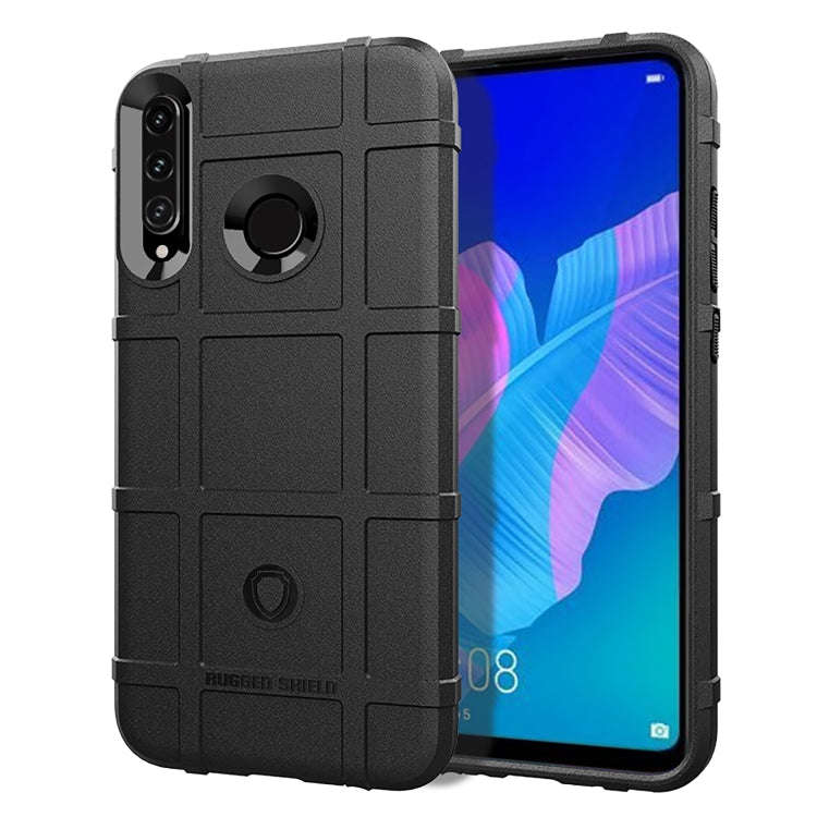 For HUAWEI P40 Lite E / Y7P Full Coverage Shockproof TPU Case(Black)
