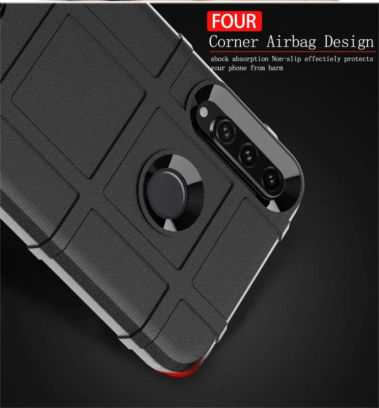 For HUAWEI P40 Lite E / Y7P Full Coverage Shockproof TPU Case(Blue)