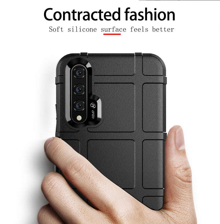 For Huawei Honor 20S Full Coverage Shockproof TPU Case(Grey)