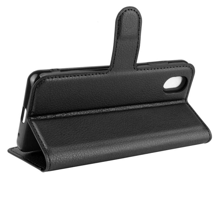 For ZTE Blade A3 2020 Litchi Texture Horizontal Flip Protective Case with Holder & Card Slots & W...