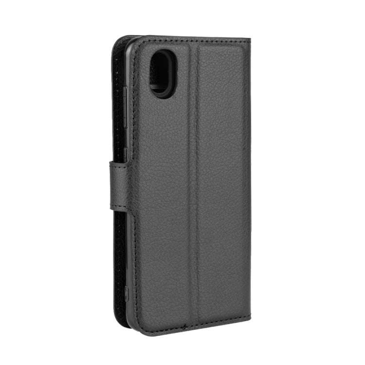 For ZTE Blade A3 2020 Litchi Texture Horizontal Flip Protective Case with Holder & Card Slots & W...