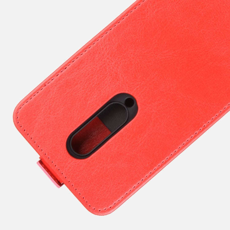 For OnePlus 8 R64 Texture Single Vertical Flip Leather Protective Case with Card Slots & Photo Fr...