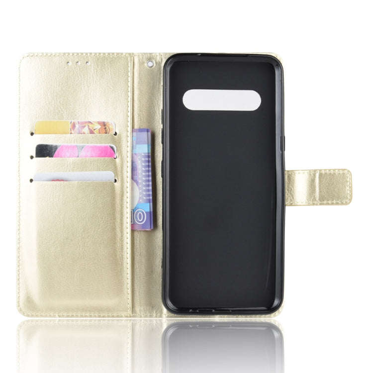 For LG V60 ThinQ 5G Retro Crazy Horse Texture Horizontal Flip Leather Case , with Holder & Card S...