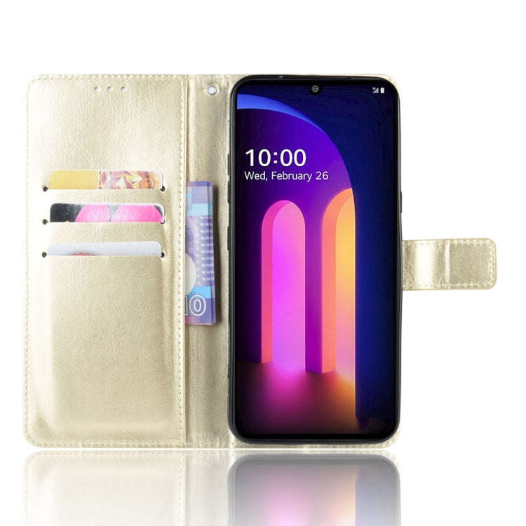 For LG V60 ThinQ 5G Retro Crazy Horse Texture Horizontal Flip Leather Case , with Holder & Card S...