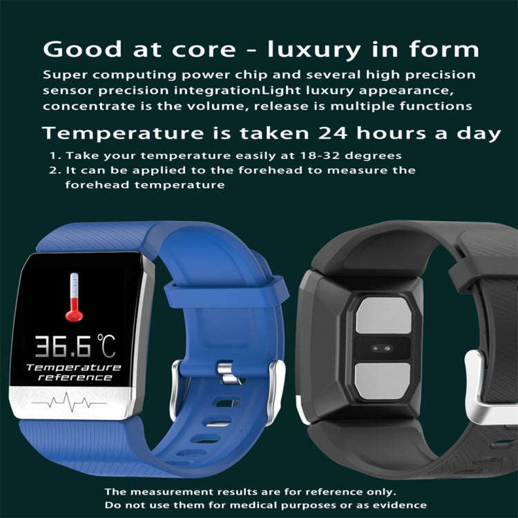 T1 1.14 inch Color Screen Smart Watch IP67 Waterproof,Support Call Reminder /Heart Rate Monitorin...