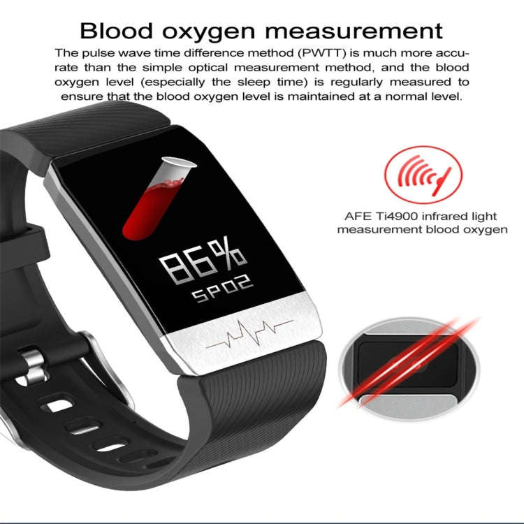 T1 1.14 inch Color Screen Smart Watch IP67 Waterproof,Support Call Reminder /Heart Rate Monitorin...