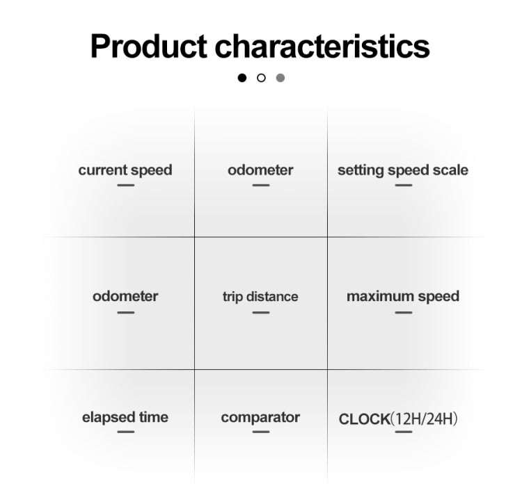 SUNDING SD-581A Bike Wired Computer Speedometer Odometer Cycling Bicycle Waterproof Measurable Te...