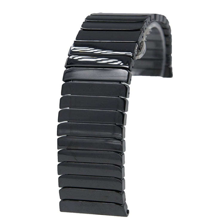 22mm For Huawei Watch GT2e GT2 46mm Ceramic Watch Band(Black)