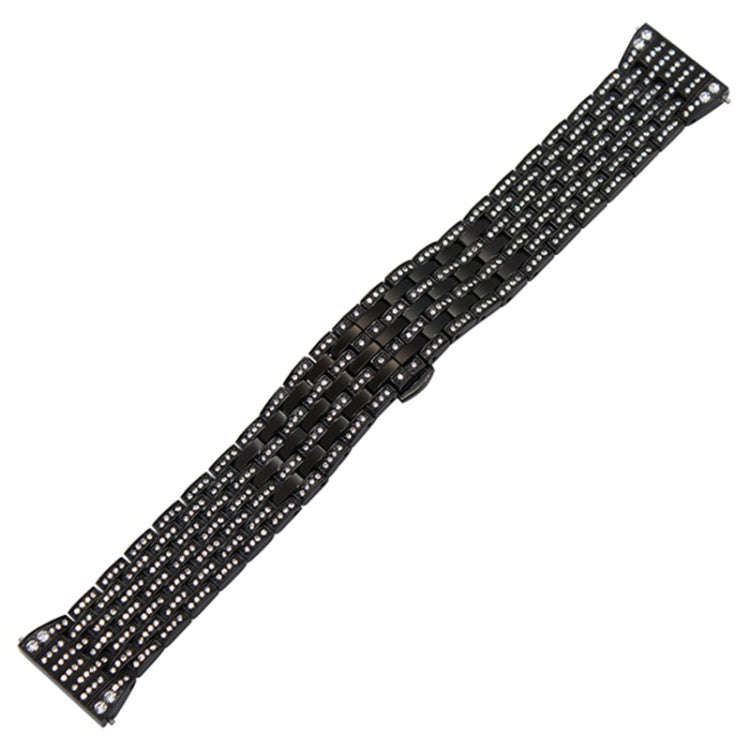 22mm For Huawei Watch GT2e GT2 46mm Aluminum alloy Masonry strap(Black)
