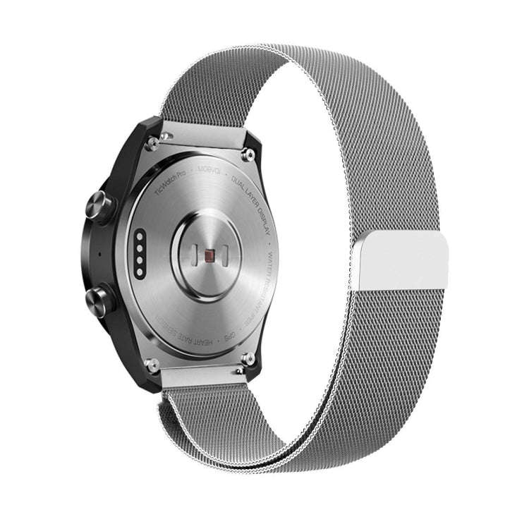 22mm For Huawei Watch GT2e GT2 46mm Milanese Metal Watch Band(Silver)