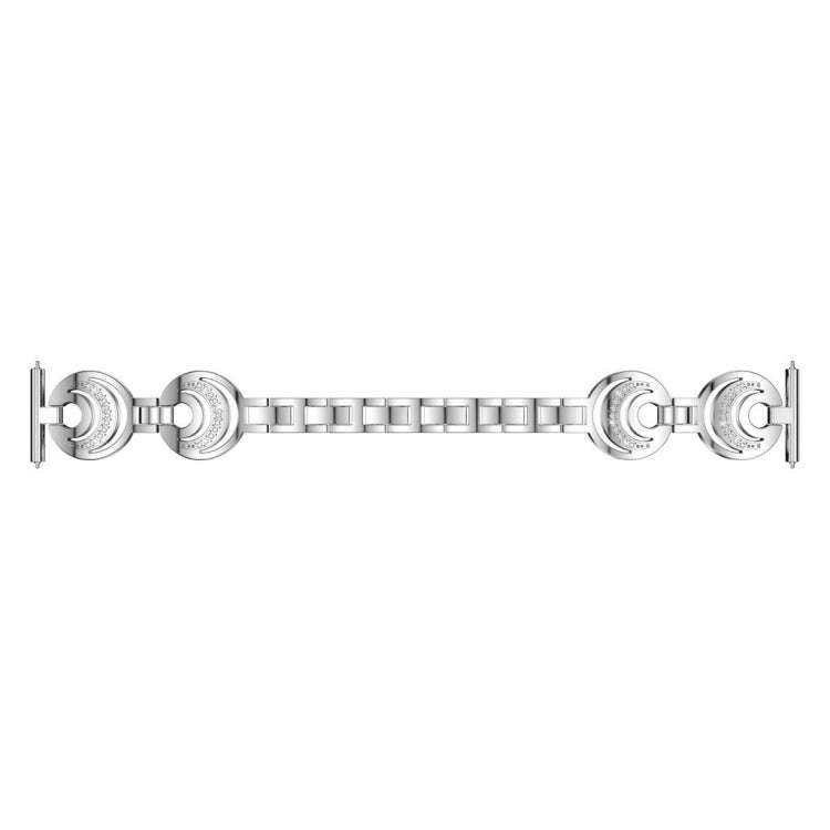 22mm For Huawei Watch GT2e GT2 46mm Sun Moon Star Aluminum Alloy Watch Band(Silver)