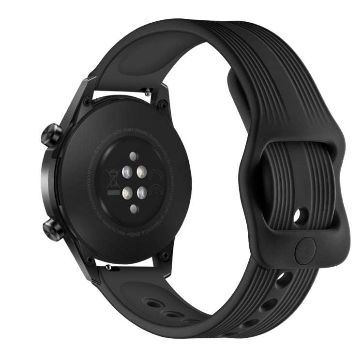 20mm For  Huawei Watch GT2 42mm / Galaxy Watch Active 2 / Huami GTS/GTR 42MM Silicone Watch Band ...